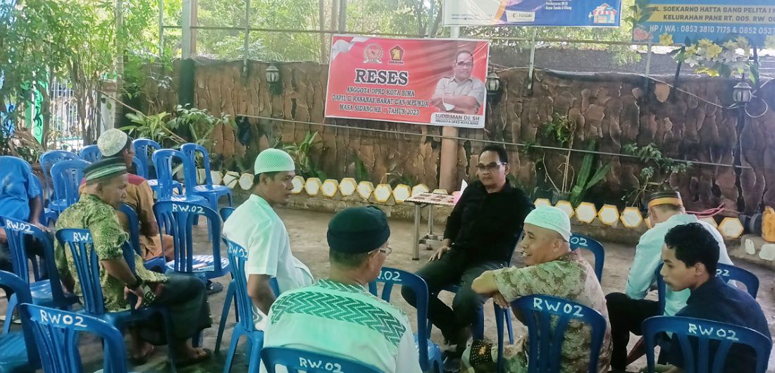 Reses Perdana di Pane, Sudirman DJ Paparkan Sejumlah Aspirasi Yang Akan Dikerjakan Tahun 2024