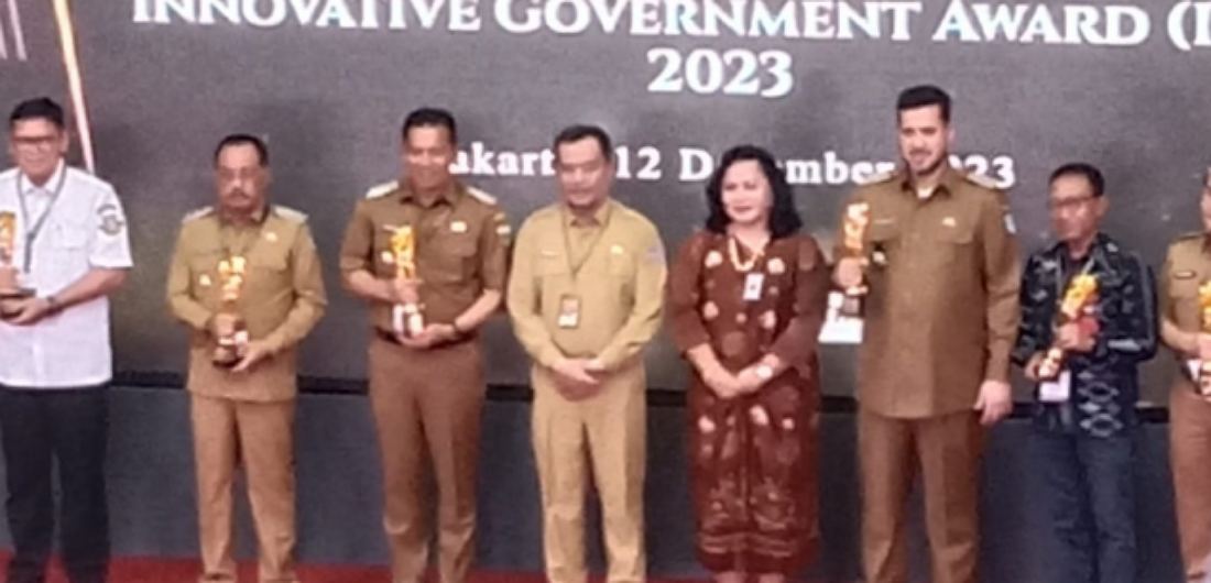Hebat, Kota Bima Raih Penghargaan Kota Sangat Inovatif Pada Penghargaan Innovative Goverment Award 2023