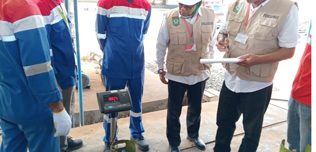 Pemkot Bima dan Polres Bima Kota Gelar Sidak Gas LPG 3 Kg di SPBE PT. Elnusa Petrofin Niu