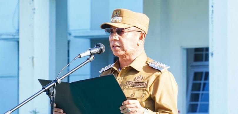 Pimpin Apel Perdana, Wali Kota Bima Sorot Kondisi Kota Bima Yang Kotor dan Kumuh