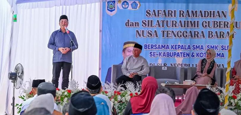 Gubernur NTB Silaturahmi Dengan Kepala Sekolah SMA, SMK dan SLB se-Kabupaten/Kota Bima