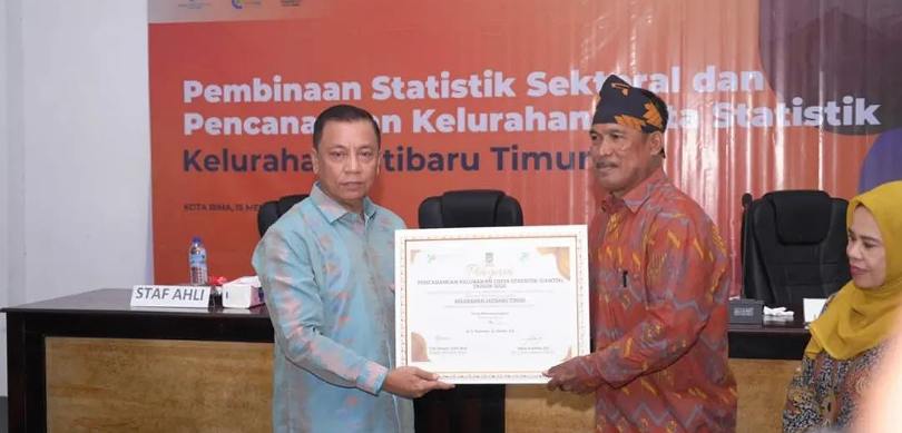 Wali Kota Bima Canangkan Kelurahan Jatibaru Timur Sebagai Kelurahan CANTIK
