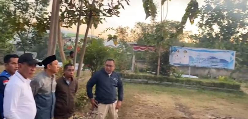 Bupati Bima Tinjau Lokasi Kebakaran Kantor Inspektorat