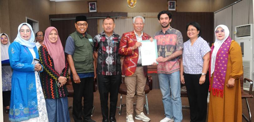 Bahas Program Sekolah aman, Asisten 1 Hadiri Dialog Bersama Aktor Reza Rahadian