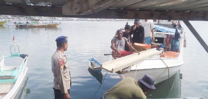 Sambang Nelayan, Kasat Sat Polairud Polres Bima Kota : Upaya Cegah Tindak Pidana dan Jaga Keselamatan di Perairan